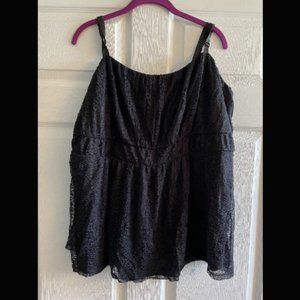 Black Torrid Nylon Tank - Size 3